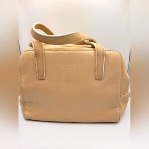 LOEWE Beige Super Soft Leather Mini Vintage Handbag